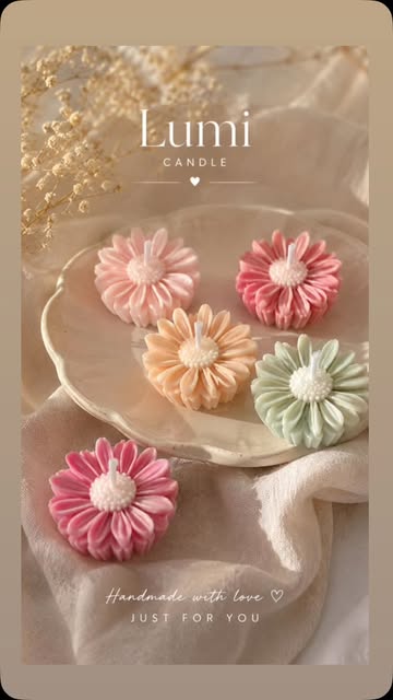 شمع گل بابونه