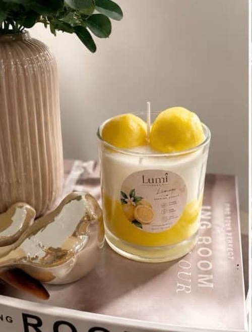 شمع معطر لیمو